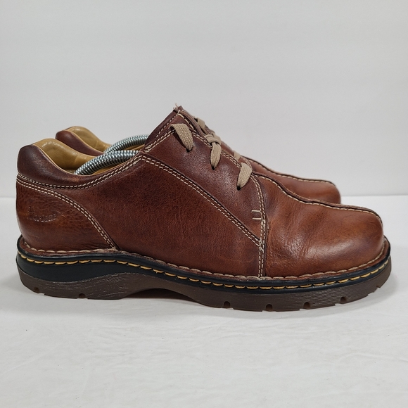 Dr. Martens 11232 Split Front Casual 3-Eyelet Oxford Shoes Brown Men's Size 11 - Picture 4 of 10